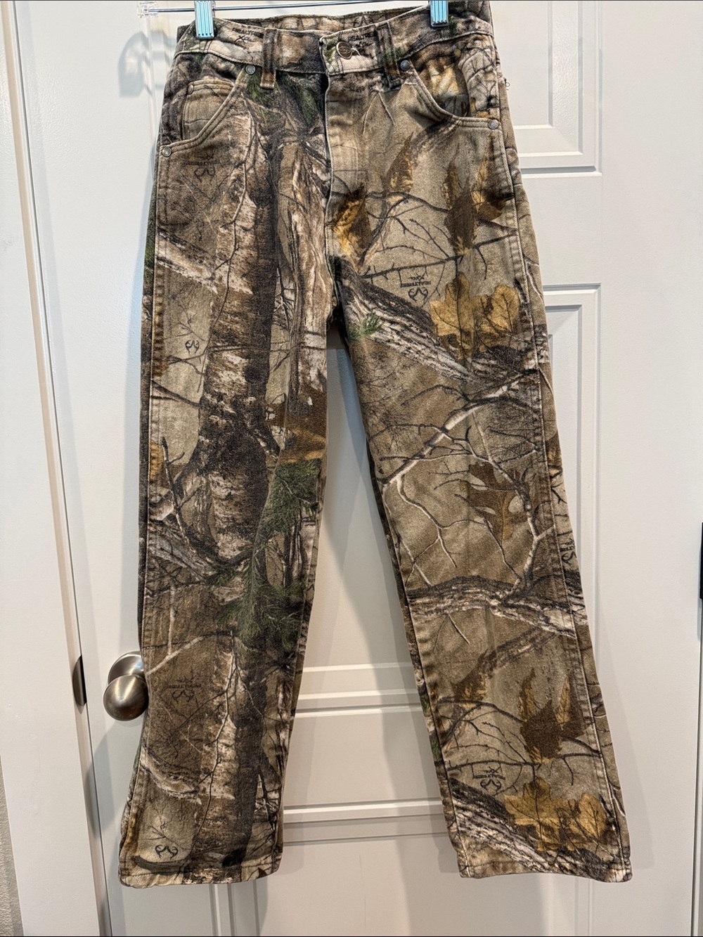 Wrangler Kids Camouflage Jeans in Brown, Green, Tan